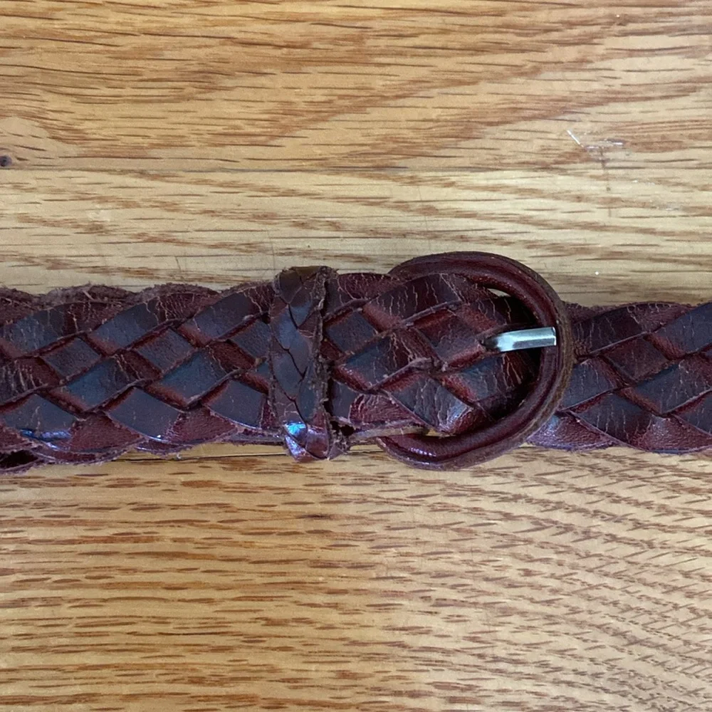Pair of 1 Leather/1 Fabric Belt